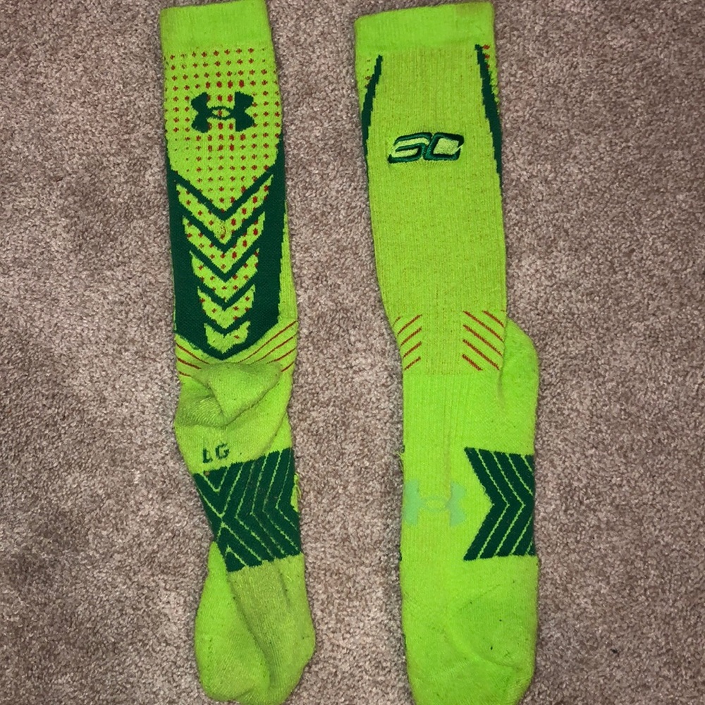 Under Armour Stephen Curry Mens Large Socks